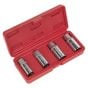 Stud Extractor Set 4pc 1/2"Sq Drive Metric Sealey Part No. AK723