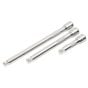 Wobble/Rigid Extension Bar Set 3pc 3/8"Sq Drive Sealey Part No. AK763