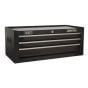 Mid-Box 3 Drawer with Ball Bearing Slides - Black Sealey Part No. AP223B