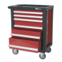 Rollcab 6 Drawer with Ball Bearing Slides Sealey Part No. AP2406