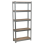 Racking Unit 5 Shelf 150kg Capacity Per Level Sealey Part No. AP6150GS