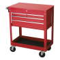 Extra Heavy-Duty Trolley 2-Level with 4 Drawers & Cantilever Trays Sealey Part No. AP930M