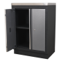 Modular 2 Door Floor Cabinet 680mm Sealey Part No. APMS52