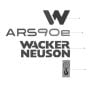 Decals for Wacker ARS90e Plate Compactor