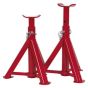 Axle Stands (Pair) 2tonne Capacity per Stand - Folding Type Sealey Part No. AS2000F