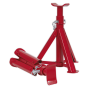 Axle Stands (Pair) 2tonne Capacity per Stand - Folding Type Sealey Part No. AS2000F