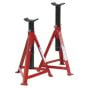 Axle Stands (Pair) 2.5tonne Capacity per Stand Medium Height Sealey Part No. AS3000