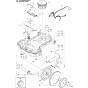 Chassis Lower Assembly for Husqvarna Automower 220 AC