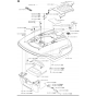 Cover Assembly for Husqvarna Automower 260 ACX