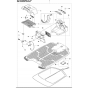 Charging Station Assembly for Husqvarna Automower 310