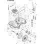 Chassis Lower Assembly for Husqvarna Automower 320