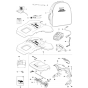 Accessories Assembly for Husqvarna Automower 550