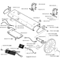 Electronic & Wheel Motor Housing Assembly for Husqvarna Automower G1 (1998-2003)