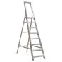 Aluminium Step Ladder 8-Tread Industrial BS 2037/1 Sealey Part No. AXL8