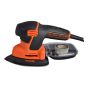 KA2500K-GB Compact Mouse Sander 120 Watt 240 Volt by Black & Decker - KA2500K-GB