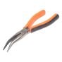 2477G Bent Snipe Nose Pliers 200mm (8in) by Bahco - 2477 G-200