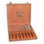 424-P Bevel Edge Chisel Set of 8: 6,10,12,16,18,25,32 & 38mm by Bahco - 424P-S8-EUR