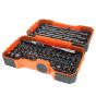 Bahco 59/S54B Bit Set, 54 Piece complete with Bi-Material Case