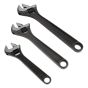 Bahco 3 Piece Adjustable Wrench Set (8070/71/72)