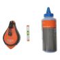 Blue Chalk, Chalk Line, Line Level Set by Bahco - CL-1221-SET