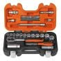 S330 Socket Set of 34 Metric 1/4in & 3/8in Drive - Bahco S330