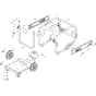 Chassis Assembly for Belle Bulldog Hydraulic Power Pack