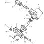 Gearbox Worm Shaft for Belle Minimix 150 (Oct 2004 onwards) - 900/37601