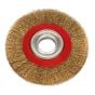 Wire Wheel Dia.150 x 13mm 13mm Bore Narrow Sealey Part No. BG150/WW1