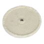 Buffing Wheel Dia.200 x 16mm 16mm Bore Fine Sealey Part No. BG200BW