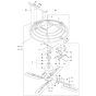 Blade Assembly for Husqvarna BG 475 Trowel