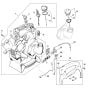 Fan Housing, Inside (04.2001). (45.2001). (18.2002) for Stihl BG 55 Leaf Blower