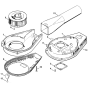 Fan Housing Assembly for Stihl BG60 Blower