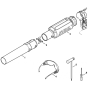 Nozzle Extras Assembly for Stihl BG66 Blower