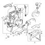 Fan Housing, Inside (04.2001). (45.2001). (18.2002) for Stihl BG 85 Leaf Blower