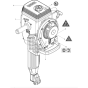 Labels Assembly for Wacker BH23-5000610292 (Petrol) Rev.104 Breakers