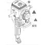 Labels Assembly for Wacker BH23-5000007892 (Petrol) Rev.109 Breakers