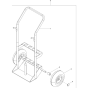 Cart Transportation-1 Assembly for Wacker BH24-5000008937 (Petrol) Rev.105 Breakers