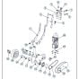 Drive Assembly for Husqvarna BLASTRAC 1-10DS Concrete Shot Blaster