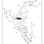 Separator Assembly for Husqvarna BLASTRAC EBE 350EX Steel Shot Blasters