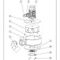 Fan Assembly 2 for Husqvarna BLASTRAC EBE 500 Steel Shot Blaster