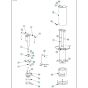 Valve Assembly for Husqvarna BLASTRAC EBE 900V Steel Shot Blaster