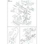 Housing Assembly for Husqvarna BLASTRAC 1-15DS Concrete Shot Blaster