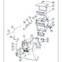 Separator Assembly for Husqvarna BLASTRAC 2-20DT Concrete Shot Blaster