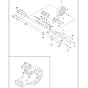 Wheel Assembly for Husqvarna BLASTRAC 2-20DT Concrete Shot Blaster