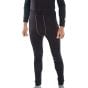 Long John Undergarment Compression Base Layer Poly/Elastane Blend Black MED