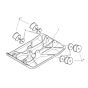 Base Plate Assembly for Bomag BP 10/35 Compactors