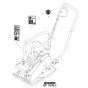 Decals (101220351001-101220351163) Assembly for Bomag BP 10/30-2 Compactors