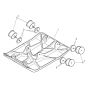 Base Plate Assembly for Bomag BP 12/40 Compactors