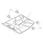 Base Plate Assembly for Bomag BP 12/50 A Compactors