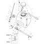 Water Tank Assembly for Bomag BP 12/50 A Compactors